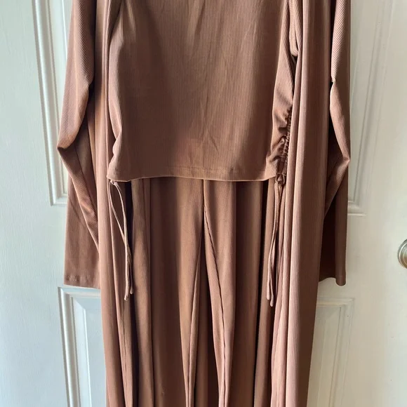 Women's Brown Sleepwear Set - Picture 8 of 8